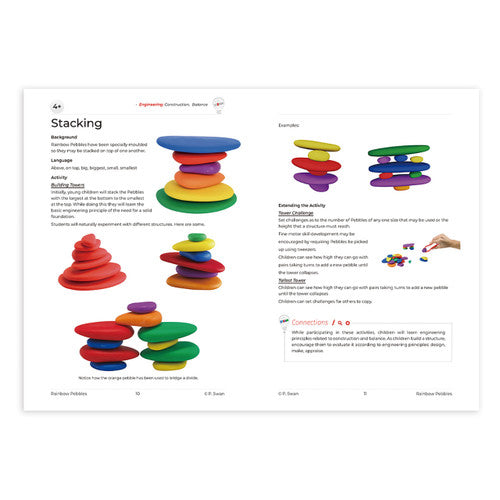 Edx Education Rainbow Pebbles Book by Dr Swan