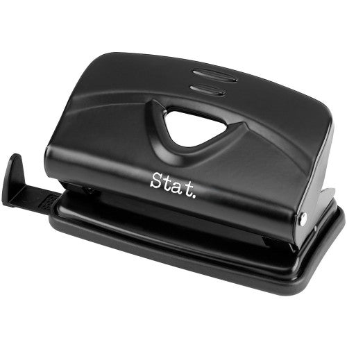 2-Hole Small Metal Punch Black – 10 Sheet Capacity