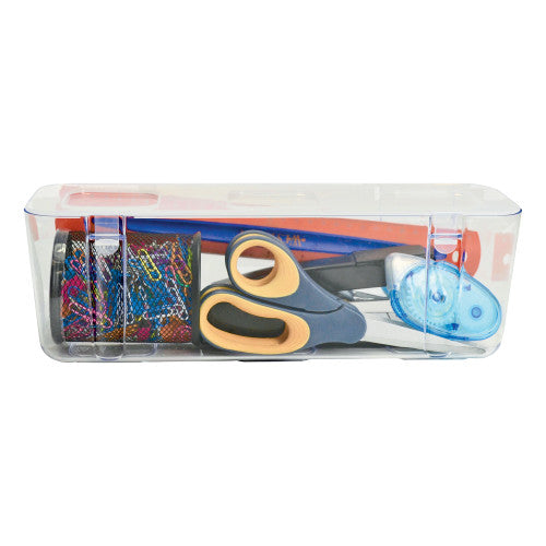 Deflecto Stackable Caddy Organiser Large Container