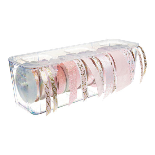 Deflecto Ribbon Dispenser Compatible with Stackable Caddy Craft Organiser