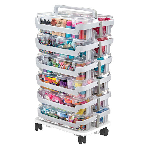 Deflecto Wheel Base for Stackable Caddy Craft Organiser