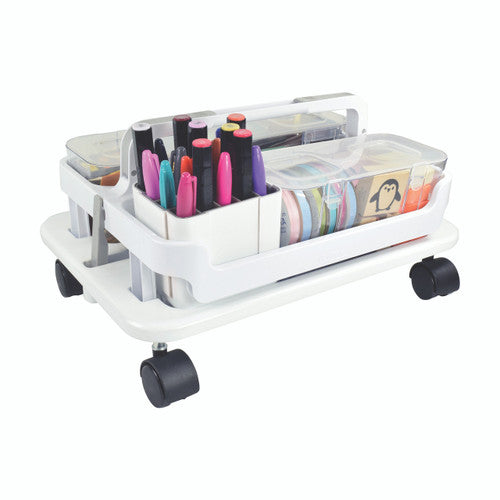 Deflecto Wheel Base for Stackable Caddy Craft Organiser