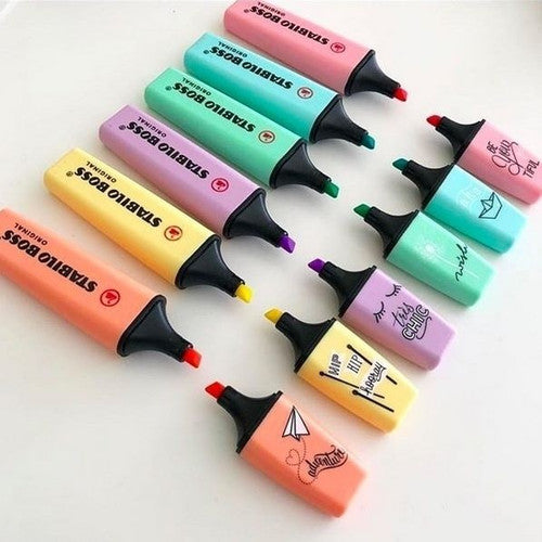 Stabilo Boss Original Pastel Highlighter Box of 10 Milky Yellow