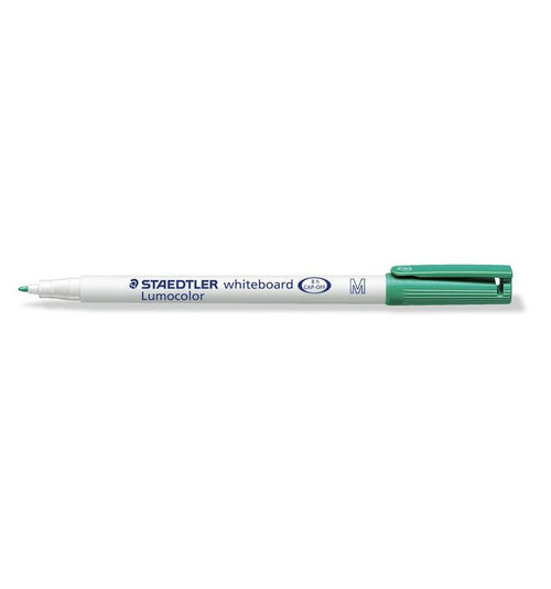 Staedtler 301-5 Lumocolor Whiteboard Pen Green Box of 10