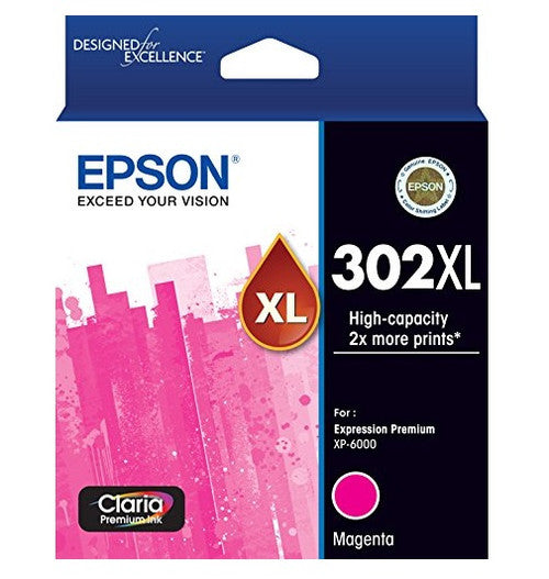 Epson C13T01Y392 302XL High Yield Claria Premium Ink Magenta