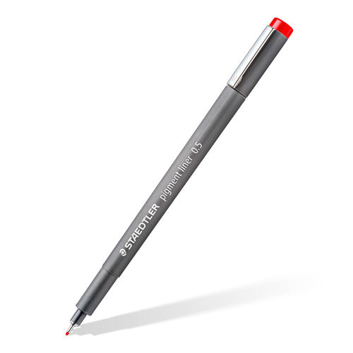 Staedtler 30805-SSB6 Pigment Liner 0.5mm Wallet of 6 Assorted Colours