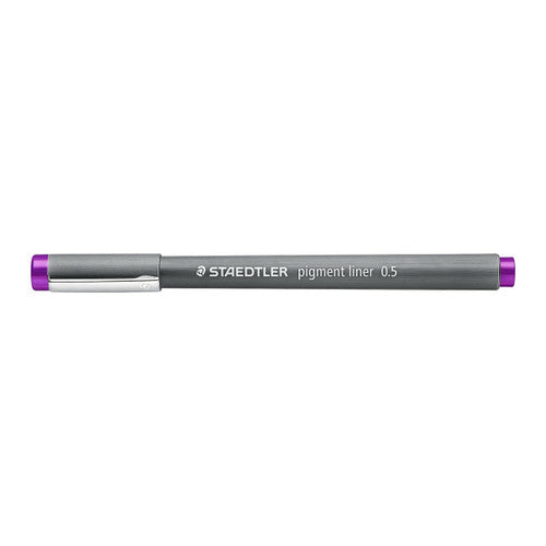 Staedtler 308 05-6 Pigment Liner 0.5mm Violet Box of 10