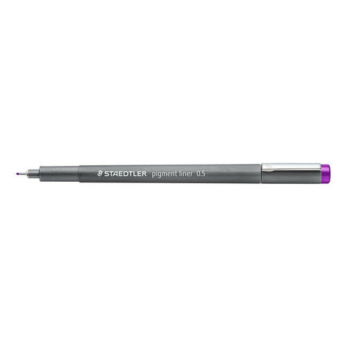 Staedtler 308 05-6 Pigment Liner 0.5mm Violet Box of 10