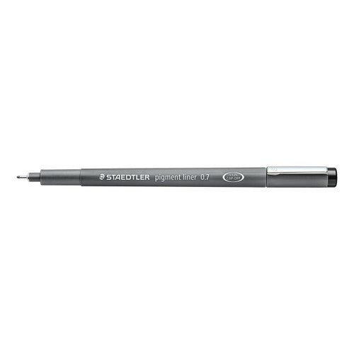 Staedtler Pigment Liner 0.7mm Black Box of 10 308 07-9