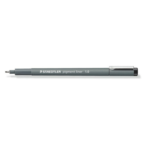 Staedtler 308 10-9 Pigment Liner 1.0mm Black Box of 10