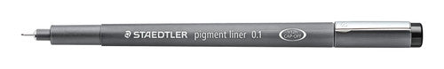 Staedtler Pigment Liner Wallet of 4 Assorted Line Width 308 WP4