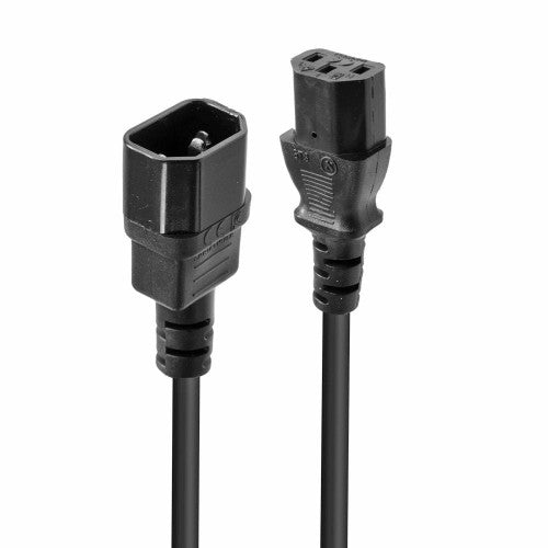 Lindy 10m Power Cable 10A IEC C14 Plug to C13 Socket