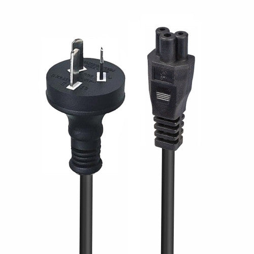 Lindy 2m Power Cable 10A 3-Pin Plug to IEC C5 Socket