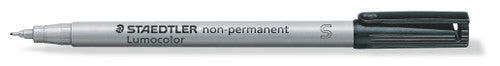 Staedtler Lumocolour Non-Permanent Pen Superfine Black Box of 10 311-9