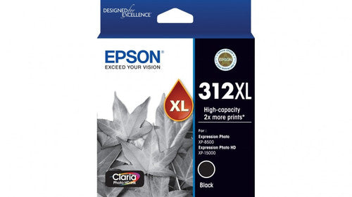 Epson C13T183192 312XL High Yield Claria Photo HD Ink Black