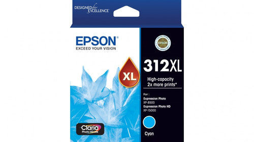 Epson C13T183292 312XL High Yield Claria Photo HD Ink Cyan
