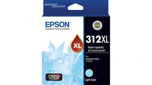 Epson C13T183592 312XL High Yield Claria Photo HD Ink Light Cyan