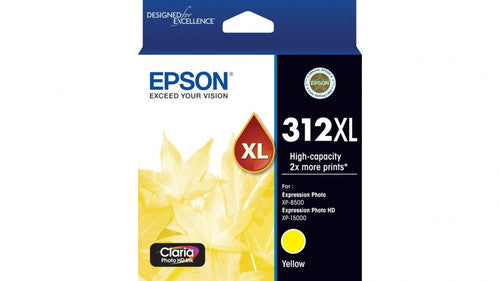 Epson C13T183492 312XL High Yield Claria Photo HD Ink Yellow