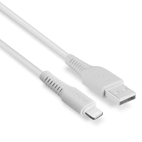 Lindy 3m USB Type A to Lightning Cable White