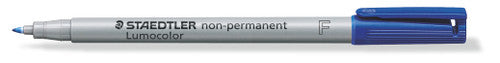 Staedtler Lumocolor Non-Permanent Pen Fine Blue Box 10 316-3