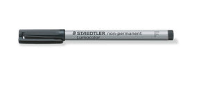 Staedtler Lumocolor Non-Permanent Fine Pen Black Box 10 316-9