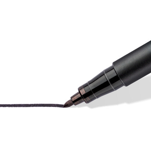 Staedtler Lumocolor Permanent Pen Medium Black Box of 10 317-9