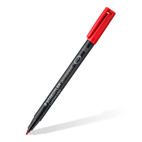 Staedtler Lumocolor Permanent Pen Medium Assorted Wallet of 4 317 WP4