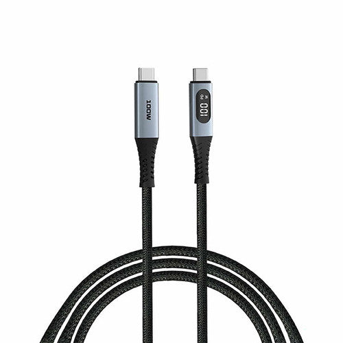 Verbatim USB-C to USB-C Cable 100W with LED Display 120cm