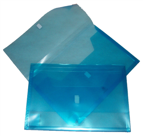 Colby 325F Polywally Wallet Foolscap Blue Pack 12