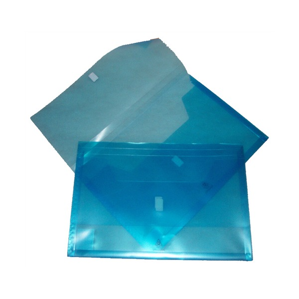 Colby 325F Polywally Wallet Foolscap Blue Pack 12