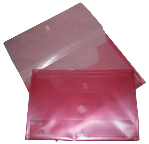 Colby 325F Polywally Wallet Foolscap Pink Pack 12