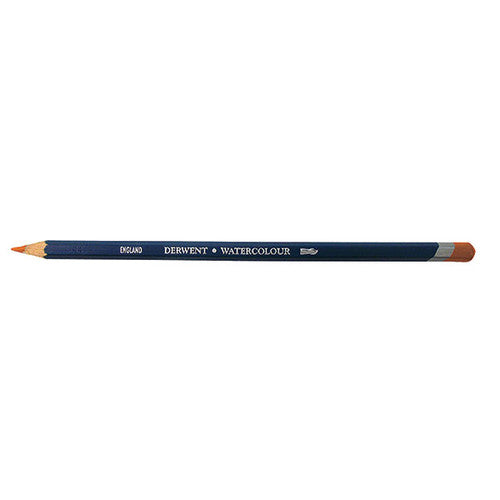 Derwent Watercolour Pencil Orange Chrome Box of 6