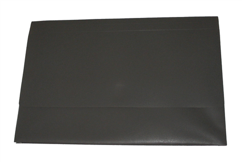 Colby 328F Polywally Wallet Foolscap Hook and Loop Closure Black Pack of 12