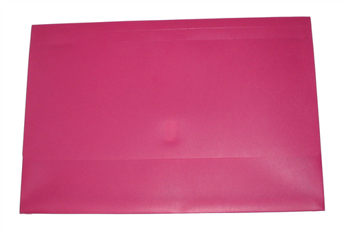 Colby 328F Polywally Wallet Foolscap Hook and Loop Mulberry Pack 12