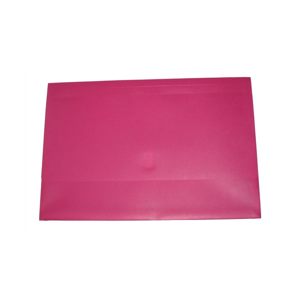 Colby 328F Polywally Wallet Foolscap Hook and Loop Mulberry Pack 12