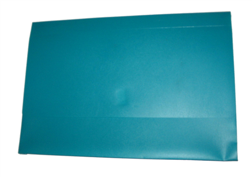 Colby 328F Polywally Wallet Foolscap Hook and Loop Turquoise Pack 12