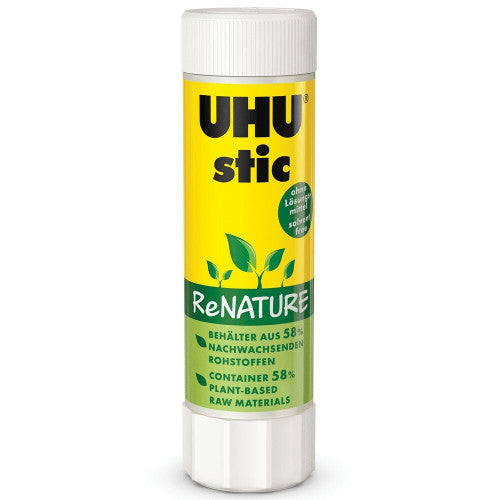UHU 33-00047 RENATURE STIC 40G IN A TRAY OF 12 EACH