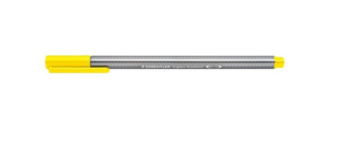 Staedtler Triplus Fineliner Yellow Box of 10 334-1