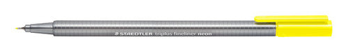 Staedtler Triplus Fineliner Neon Yellow Box of 10 334-101