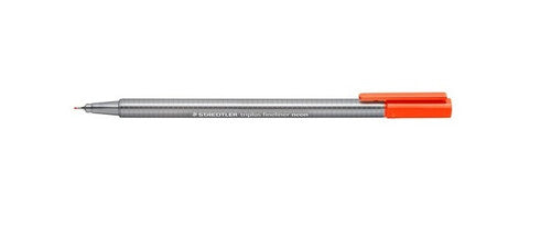 Staedtler Triplus Fineliner Neon Red Box of 10 334-201
