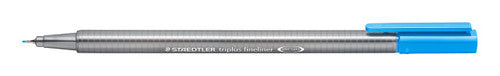 Staedtler Triplus Fineliner Pale Blue Box of 10 334-30