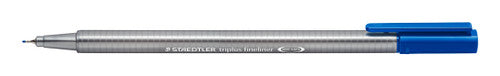 Staedtler 334-S BK3 Triplus Fineliner Card of 3 Assorted Colours Pack 10