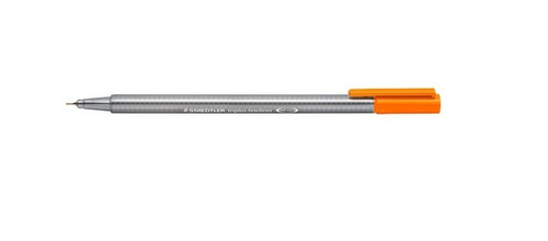 Staedtler Triplus Fineliner Orange Box of 10 334-4