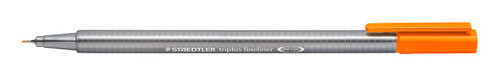 Staedtler Triplus Fineliner Orange Box of 10 334-4