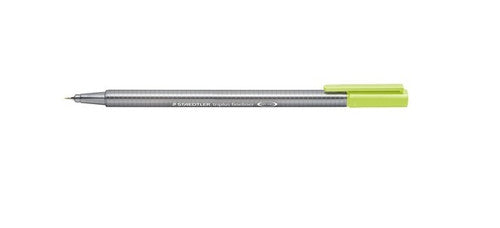 Staedtler Triplus Fineliner Lime Green Box of 10 334-53
