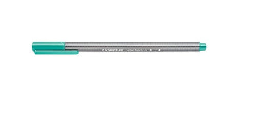 Staedtler Triplus Fineliner Turquoise Box of 10 334-54