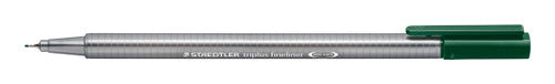 Staedtler Triplus Fineliner Green Earth Box of 10 334-55
