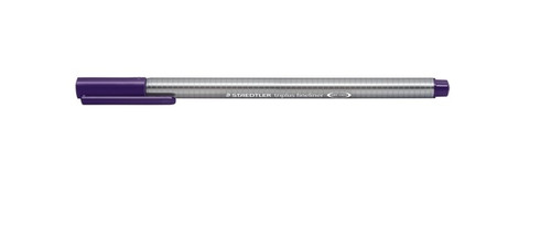 Staedtler Triplus Fineliner Dark Mauve Box of 10 334-69