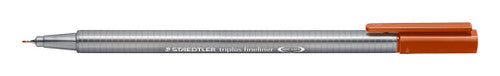 Staedtler Triplus Fineliner Burnt Sienna Box of 10 334-73