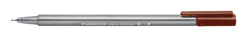 Staedtler Triplus Fineliner Brown Box of 10 334-76